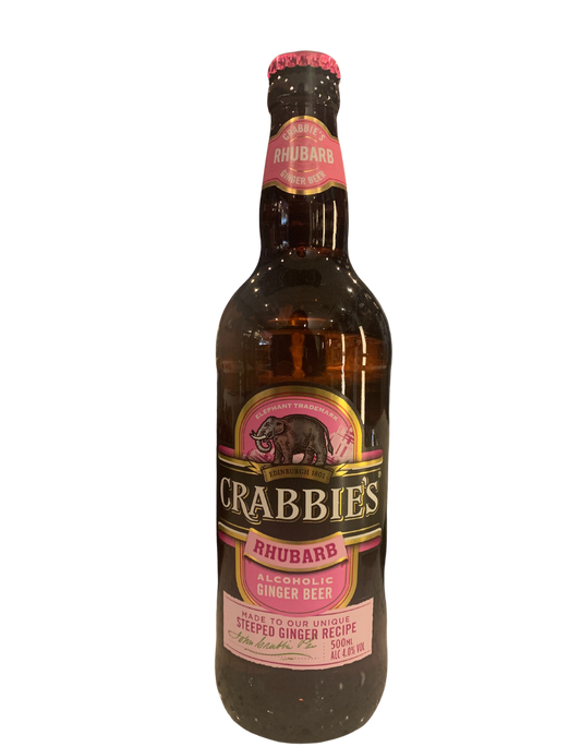 Crabbie's Rhubarb Alcoholic Ginger Beer